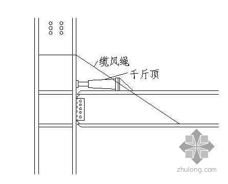 北京某单层厂房钢结构安装方案（轻钢结构 跨度24m）- 