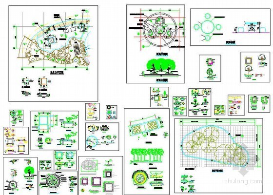 经典树池园凳施工图集- 