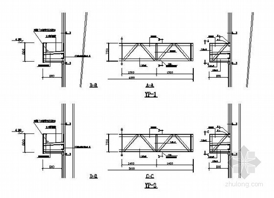 轻钢结构玻璃雨篷资料下载-轻钢结构节点详图图集（35个节点）