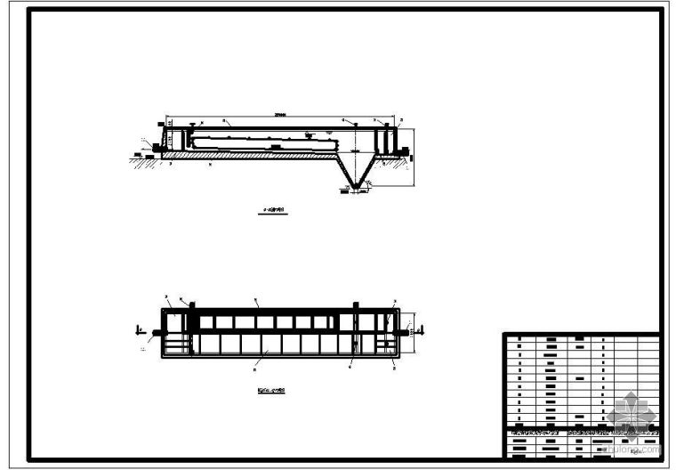 污水气浮池cad资料下载-某大学涤纶短纤维厂废水处理站工艺毕业设计