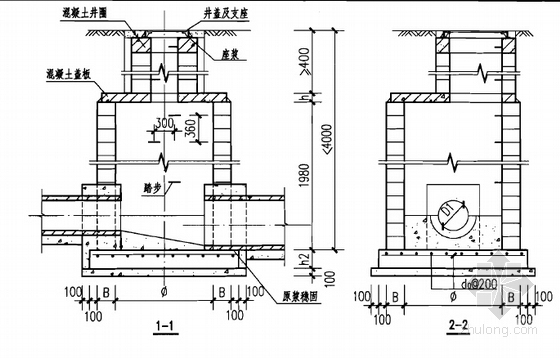 [pdf]市政排水管道工程及附属设施通用图（499页）-圆形雨水检查井