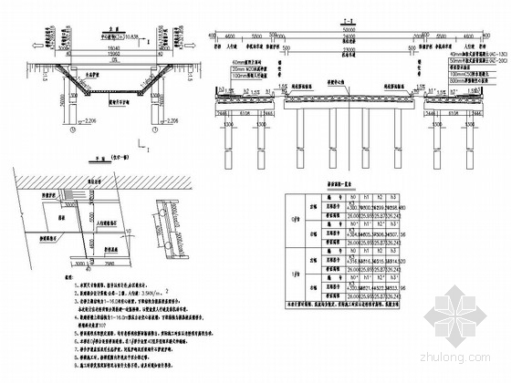 16m桥台一般构造资料下载-1x16m简支空心板桥全套施工图（32张）