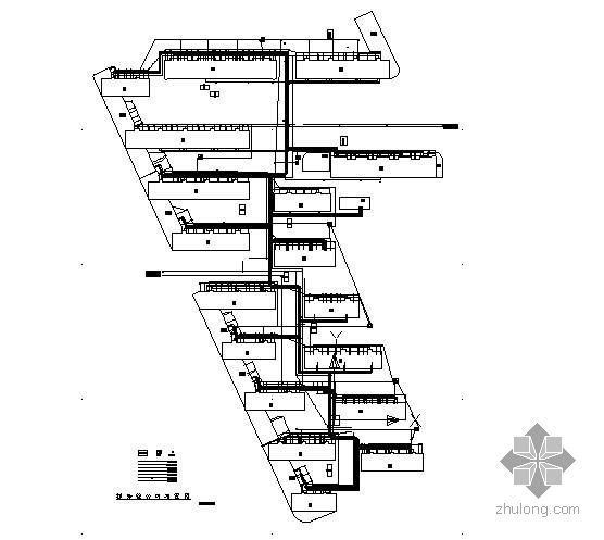 强电布线CAD图块资料下载-外网综合布线图