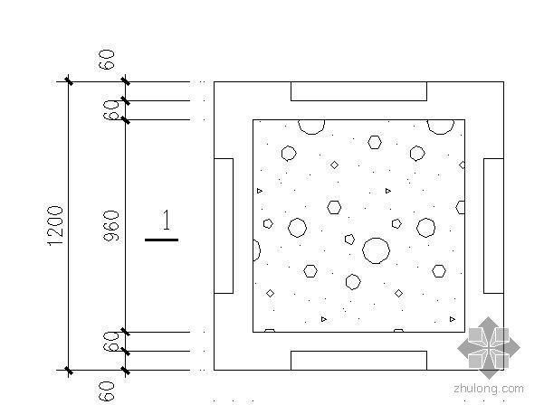 2方形花池做法资料下载-树池花池施工大样图