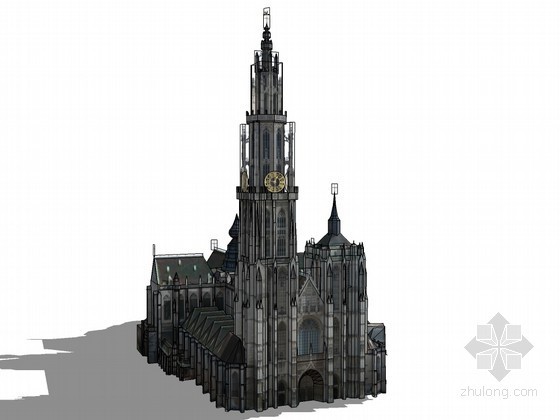 比利时莫策尔广场资料下载-比利时安特卫普圣母大教堂