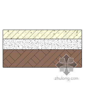 彩色混凝土地面做法资料下载-混凝土地面-彩色混凝土面层 120mm