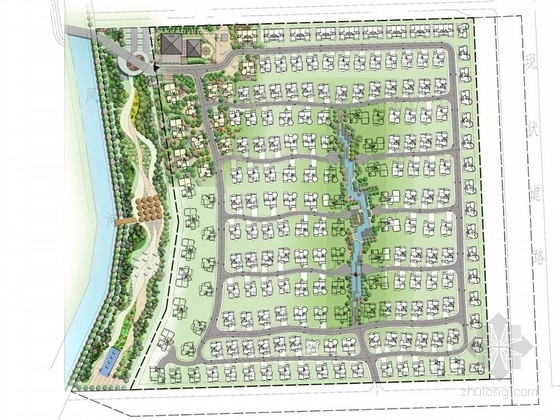 小区会所景观设计资料下载-[北京]别墅区及会所庭院环境景观设计方案