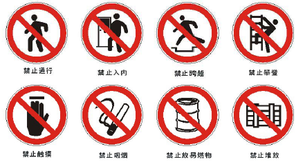 [南京]框架结构商业建筑施工组织设计（421页）-117.7.2安全警示牌