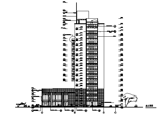 某办公楼建筑施工图