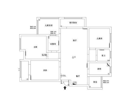 铁艺摆件SU模型资料下载-确幸缤纷 简欧三居