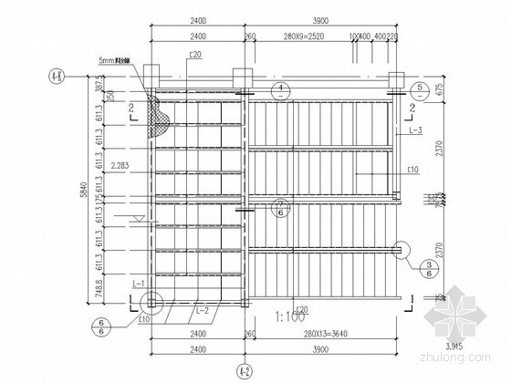 建筑楼梯节点资料下载-某项目钢结构螺旋楼梯详图及节点大样图