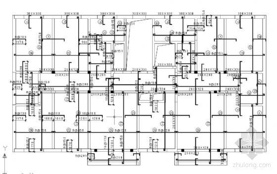 高层住宅施工结构图纸资料下载-高层住宅的剪力墙结构图