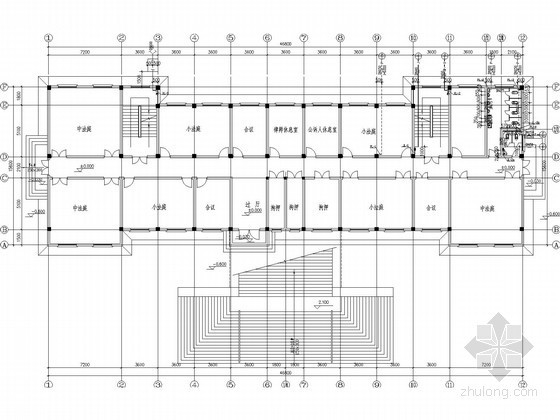 六层建筑楼图纸资料下载-六层办公楼给排水施工图纸