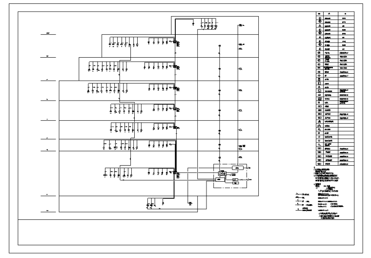 线型火灾感温探测器资料下载-[上海]综合大厦消防设计图纸
