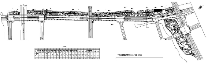 花坛草地su资料下载-[浙江]某市江边道路沿江绿地公园全套施工图.