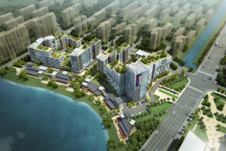 商业综合体建筑设计过程资料下载-[上海]松江区大型商业综合体设计文本（PDF）