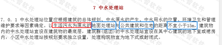 建筑构筑物su模型资料下载-一些常用的 构筑物，建筑物与管道 之间的距离要求。