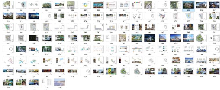 [江苏]响水城东酒店概念建筑方案三设计文本（CAD+动画+估算+JPG+125页）-总缩览图