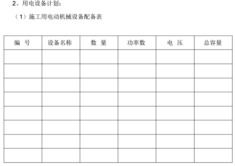 临时用电施工组织设计_2