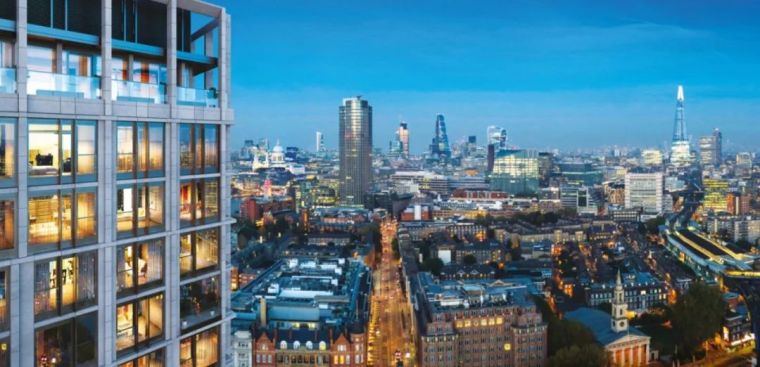 小公寓户型设计资料下载-伦敦眼旁的精致公寓，窗外何止是惊艳？