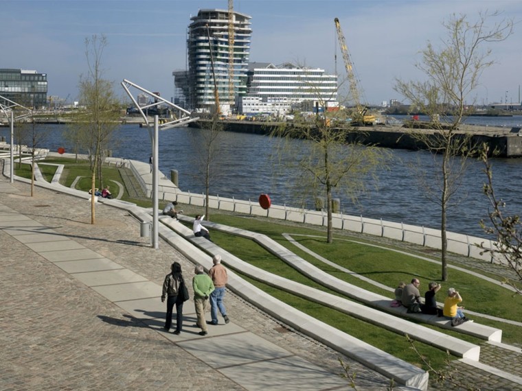 市民公共空间资料下载-德国Hafencity滨水城市公共空间