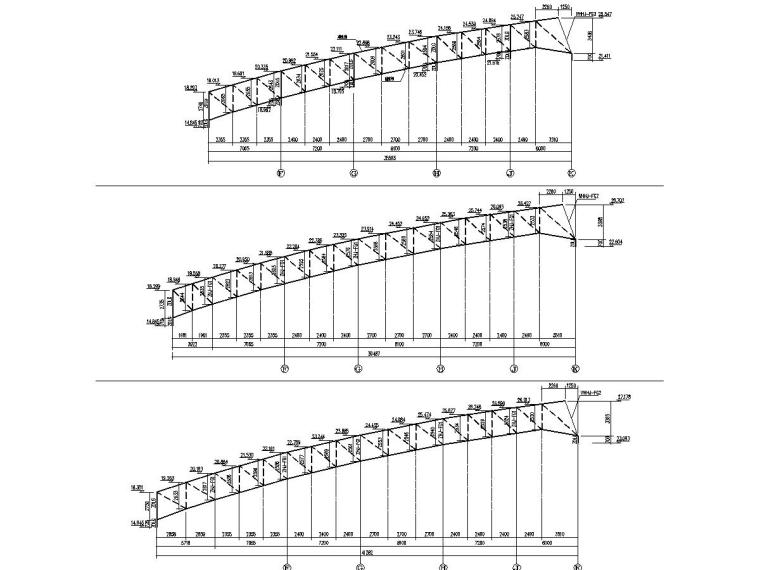 吉林三层框架+钢屋盖体育馆结构施工图-6.jpg