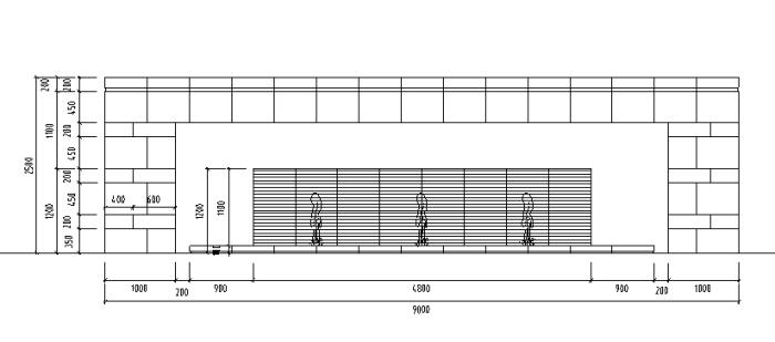 [福建]美式皇家园林国宅级居住区景观设计全套施工图（附效果图+实景照片）-水景详图2