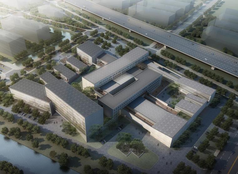 中医院方案设计文本免费资料下载-[上海]某现代风格中医院建筑方案文本（JPG+148页）
