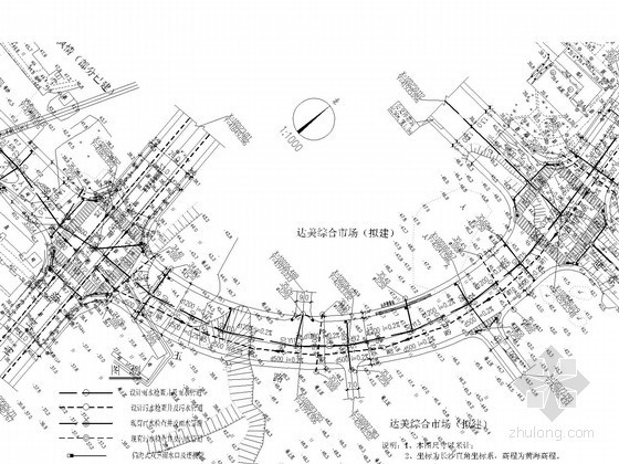 沥青市政道路施工图纸资料下载-[湖南]1.4公里市政道路排水施工图纸