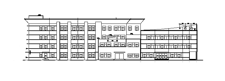 学校建筑剖面图资料下载-20米高某学校食堂建筑施工图