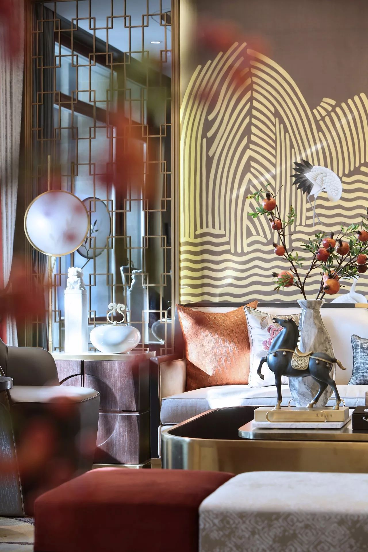 508㎡新中式别墅,领略别致的唐朝风韵-室内设计-筑龙室内设计论坛