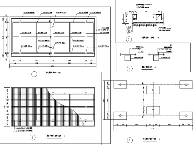 [重庆]生态组团式公租房景观设计全套施工图（园建+绿化+水电）-景亭设计详图