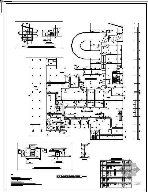 三层超市施工图资料下载-某综合楼地下室三层通风施工图