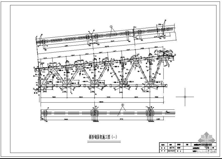 27m钢结构cad资料下载-[学士]某梯形钢屋架跨度27m钢结构课程设计