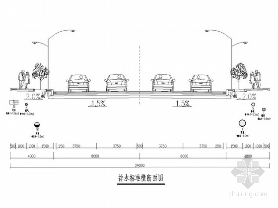 制性详细规划资料下载-[重庆]双向四车道城市次干道排水工程施工图设计22张