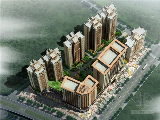 总部办公基地CAD资料下载-[北京]现代风格办公总部基地规划设计方案文本