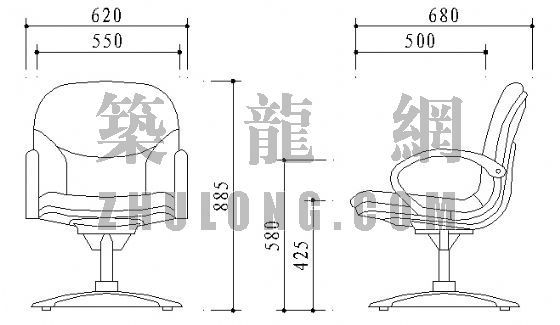 中式沙发椅子cad资料下载-沙发椅子27