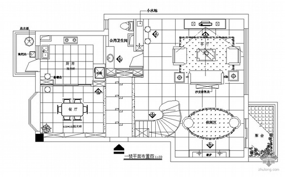 托管班装修施工图资料下载-某别墅装修施工图