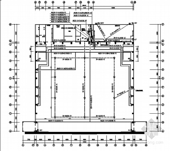 建筑电气强电设计图纸资料下载-某喷漆厂房强电设计图纸