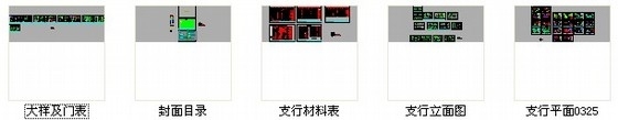 [北京]现代综合金融商业银行支行室内装修图资料图纸总缩略图 