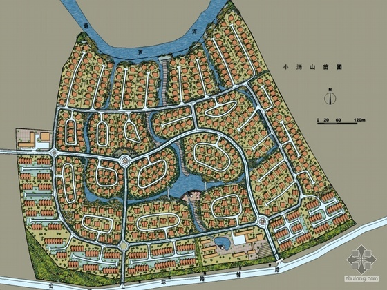 山区纯别墅规划设计方案资料下载-[北京小汤山]某别墅区规划设计方案
