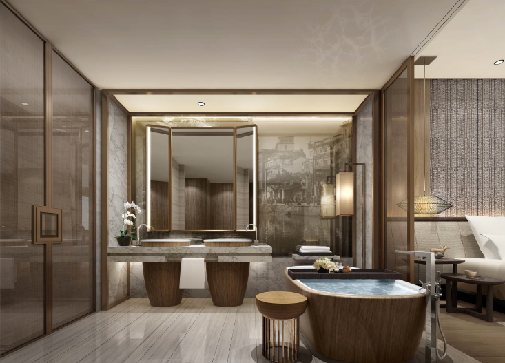 室内空间概念设计方案资料下载-CCD--广州某柏悦酒店客房室内概念设计方案文本