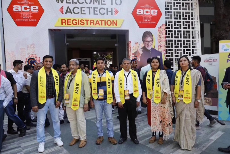 展馆出口资料下载-2019年印度孟买ace展建筑建材装饰材料展示