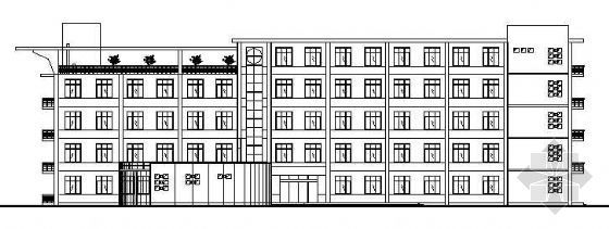 殡仪馆全套建筑资料下载-某市五层殡仪馆建筑设计方案