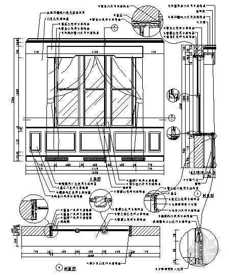 cad剖立面图资料下载-门窗剖立面图32