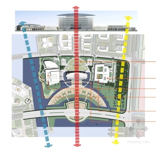 [上海]某十二层市政办公楼建筑方案文本（含CAD）-图6