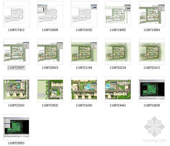 热带植物ps平面图资料下载-PS彩色平面图制作方法