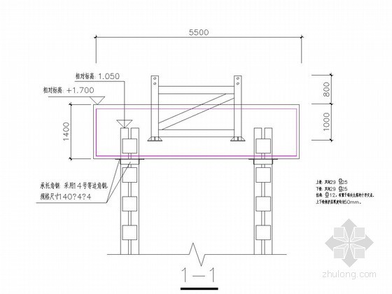 [天津]桩基础及格构柱塔吊基础施工方案（附计算书及详细做法）-塔吊基础承台施工图 