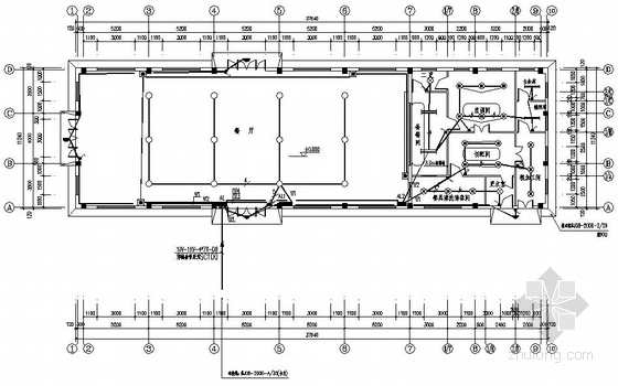 江苏高层电气设计资料下载-江苏某小学食堂电气设计图