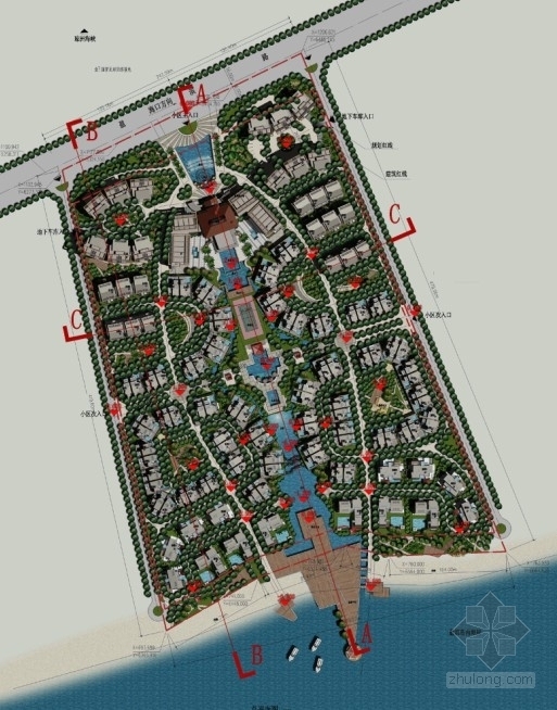 [海口]某别墅区规划及单体设计方案文本（含动画）-图6